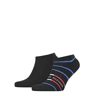 Tommy Hilfiger skarpety męskie, czarny, 39-42 EU - Skarpetki damskie - miniaturka - grafika 1