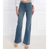 Spodnie damskie - Patrizia Pepe Jeansy flare fit - miniaturka - grafika 1