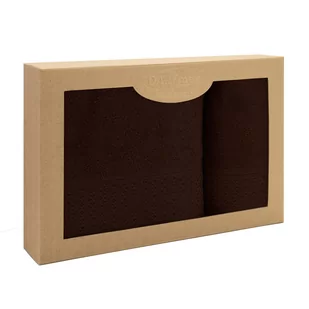 Zestaw 2 ręczników Solano Ciemny Brąz 50x90+70x140 Darymex - Ręczniki - miniaturka - grafika 1