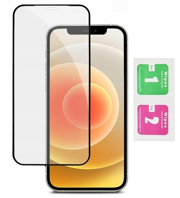 FOLIA CERAMICZNA SZKŁO HYBRYDOWE 9D NA PEŁNY EKRAN DO APPLE IPHONE 11 PRO