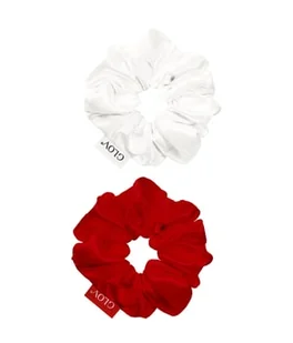 GLOV Scrunchies 2 Pack S Red/Beige Gumka do włosów 2 szt. - Ozdoby do włosów GLOV Scrunchies 2 Pack S Red/Beige Gumka do włosów 2 szt. - Ozdoby do włosów - miniaturka - grafika 1