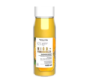 Yolyn myjący żel pod prysznic miód + pomarańcza 400 ml - Kosmetyki do kąpieli - miniaturka - grafika 1