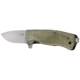 Nóż składany LionSteel Myto, Green Canvas Micarta, Satin M390 by Michele Pensato (MT01 CVG) - Noże - miniaturka - grafika 5