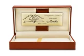 Długopisy - Eleganckie Skórzane Pudełko Z Grawerowaną Tabliczką - miniaturka - grafika 1