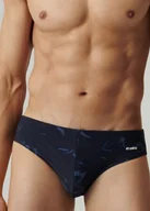 Majtki męskie - SLIPY KĄPIELOWE ATLANTIC KMT-339 WL25 GRA/NIE (kolor granat-niebieski, rozmiar S) - miniaturka - grafika 1