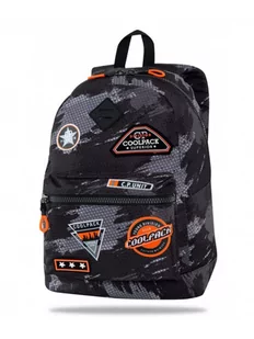 Plecak szkolny dla chłopca czarny CoolPack jednokomorowy - Plecaki szkolne i tornistry Plecak szkolny dla chłopca czarny CoolPack jednokomorowy - Plecaki szkolne i tornistry - miniaturka - grafika 1