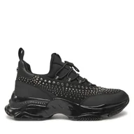 Sneakersy damskie - Sneakersy Steve Madden Motif-R SM11002751 Czarny - miniaturka - grafika 1
