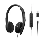 Słuchawki - Lenovo VoIP Teams 4XD1M45626 - miniaturka - grafika 1