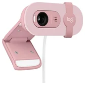 Kamery internetowe - Logitech BRIO 100 różowy - miniaturka - grafika 1