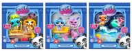 Figurki dla dzieci - Littlest Pet Shop Petfluencerzy 2 figurki mix - TM Toys - miniaturka - grafika 1