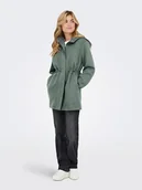 Płaszcze damskie - ONLY Płaszcz przejściowy w kolorze zielonym - miniaturka - grafika 1