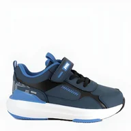 Buty dla chłopców - Buty sportowe chłopięce na rzepy Primigi 4962511 33 Granatowy/Czarne (8055069764976) - miniaturka - grafika 1