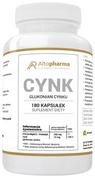 Leki przeciwbólowe - Altopharma Cynk 15 mg (glukonian cynku) 180 kapsułek 1146149 - miniaturka - grafika 1