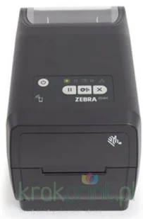 Zebra ZD411t, 8 dots/mm, 203 dpi, RTC, EPLII, ZPLII, USB, USB Host, BT ZD4A022-T0EM00EZ - Drukarki kart i etykiet - miniaturka - grafika 1