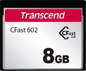 Karty pamięci - Karta Transcend CFX602 CFast 8 GB TS8GCFX602 - miniaturka - grafika 1