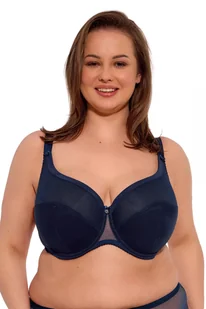 Biustonosz Semi-Soft Sonia MAXI 1058 półusztywniany granatowy 90H - Biustonosze - miniaturka - grafika 1