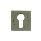 Klamki - Domino Rozeta kwadratowa na wkładkę satyna - miniaturka - grafika 1