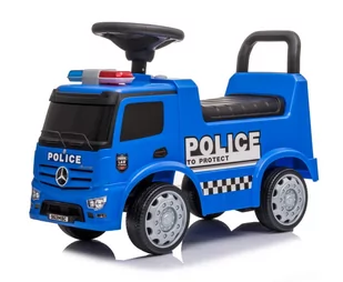 Sun Baby Baby Jeździk Mercedes Antos Policja 5907478641351 - Jeździki dla dzieci - miniaturka - grafika 1