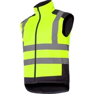 Odzież robocza - Kamizelka ostrzegawcza dwustronna żółta "XL" CE LAHTI PRO - miniaturka - grafika 1
