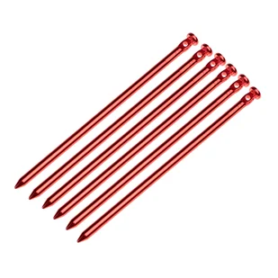 Szpilki do namiotu HI-TEC ALUPEG M000212989 – Czerwony - Namioty - miniaturka - grafika 1