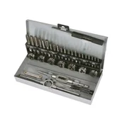 Pozostałe narzędzia ogrodowe - PROLINE Zestaw Gwintowników I Narzynek 32szt. 18878 - miniaturka - grafika 1