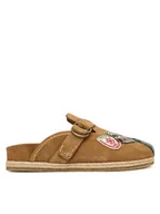 Klapki i japonki męskie - Polo Ralph Lauren Klapki 803974113001 Brązowy - miniaturka - grafika 1