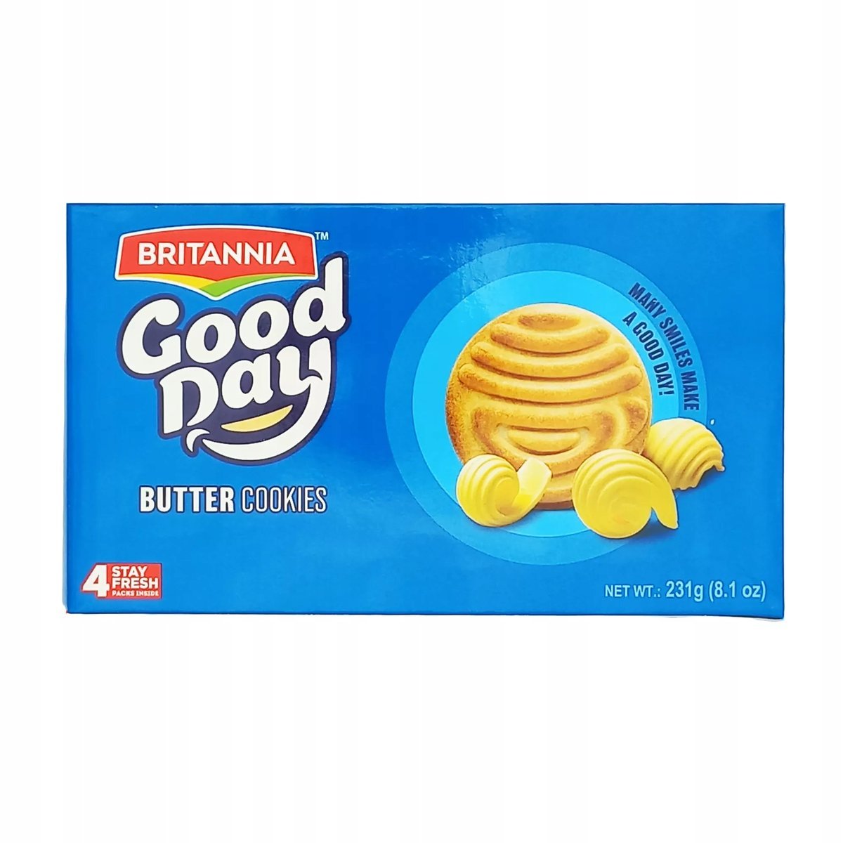 Ciasteczka maślane Butter Cookies Good Day Britannia 231g