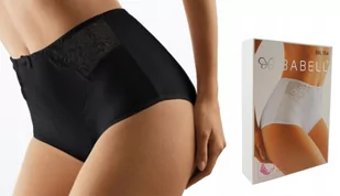 BABELL Figi Damskie bbl 054 , CZARNE , L - Bielizna nocna - miniaturka - grafika 1