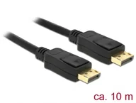 Kable komputerowe i do monitorów - Kabel Delock DisplayPort - DisplayPort 10m czarny 84862 - miniaturka - grafika 1