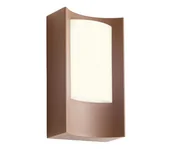 Lampy ogrodowe - Redo 90484 - LED Kinkiet zewnętrzny WARP LED/8W/230V 3000K IP44 brązowy - miniaturka - grafika 1