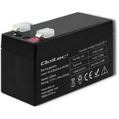 Baterie do zasilaczy awaryjnych UPS - Qoltec Qoltec Qoltec Akumulator AGM | 12V | 1.3Ah | max.0.39A (53040) - miniaturka - grafika 1