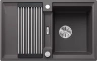 Zlewozmywaki - Zlewozmywak BLANCO ADIRA 45 S Silgranit szarość skały - miniaturka - grafika 1