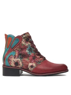 Laura Vita Botki Alice 20 Czerwony - Botki damskie - miniaturka - grafika 1