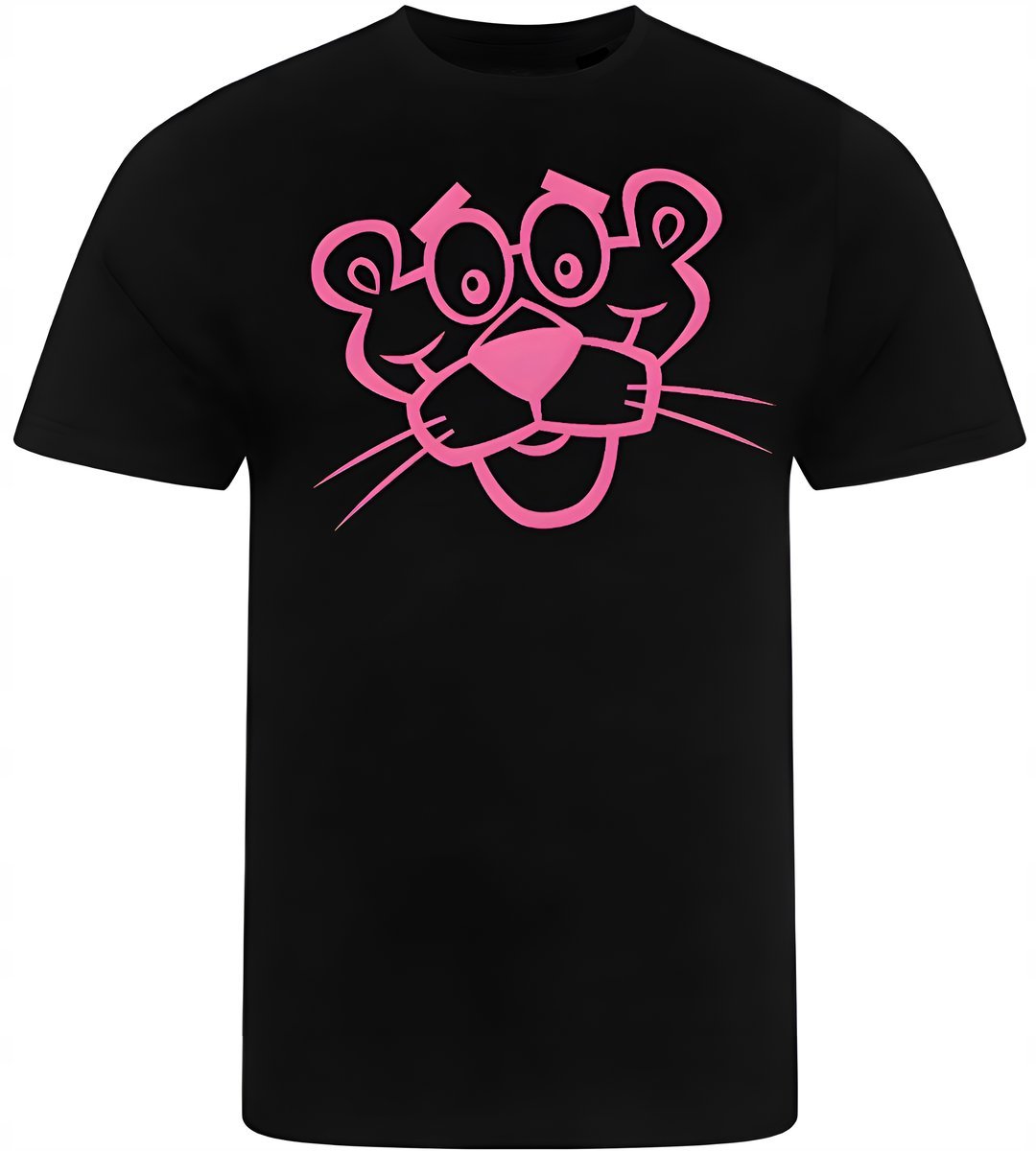 Koszulka Męska Nadruk Różowa Pantera Prezent Premium Xl