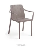 Krzesła - Krzesło Tiberina Armchair Nardi - Tortora - miniaturka - grafika 1