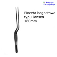 Akcesoria medyczne - Pinceta bagnetowa 160mm typu Jansen 08-623 Metech - miniaturka - grafika 1