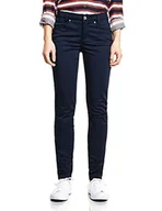 Spodnie damskie - Street One Damskie spodnie Yulius 372068, Deep Blue, 44W / 30L - miniaturka - grafika 1