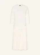 Sukienki - Joop! Sukienka Taren Z Mieszanki Materiałów weiss - JOOP! - miniaturka - grafika 1