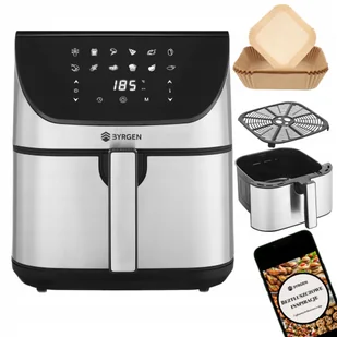 Frytkownica beztłuszczowa duża 8L Frytownica Air Fryer 12 programów XXL - Frytownice gastronomiczne - miniaturka - grafika 1