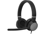 Słuchawki - Lenovo Go Wired ANC (czarny) 4XD1C99223 - miniaturka - grafika 1