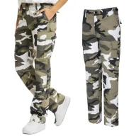 Odzież taktyczna i umundurowanie - Spodnie Bojówki Damskie BRANDIT Cargo BDU Rip-Stop - Urban - miniaturka - grafika 1