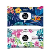 Chusteczki nawilżane - PAPILION Papilion Tropic Flowers chusteczki nawilżane x 72 szt - miniaturka - grafika 1