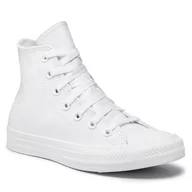 Trampki damskie - Converse Trampki Ct A/S Lthr Hi 1T406 White Monochrome - miniaturka - grafika 1