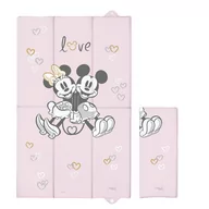 Przewijaki - Ceba Baby Przewijak podróżny 50x80 Disney Minnie & Mickey Pink - miniaturka - grafika 1