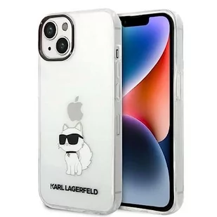 Karl Lagerfeld Obudowa dla telefonów komórkowych IML Choupette NFT na Apple iPhone 14 KLHCP14SHNCHTCT przezroczysty - Etui i futerały do telefonów - miniaturka - grafika 1