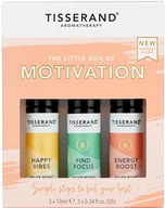 Aromaterapia - The Little Box of Motivation Zestaw olejków eterycznych rollon na lepszą motywację 3 x 10 ml Tisserand Aromatherapy 1036546235 - miniaturka - grafika 1