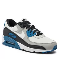 Półbuty męskie - Buty Nike Air Max 90 FB9658 002 Lt Smoke Grey/Summit White - miniaturka - grafika 1