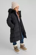 Kurtki i płaszcze dla dziewczynek - Reima kurtka zimowa dziecięca Siemaus kolor czarny - miniaturka - grafika 1