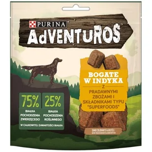 Przysmak dla psa PURINA Adventuros Indyk z pradawnymi zbożami 90 g - Przysmaki dla psów - miniaturka - grafika 1
