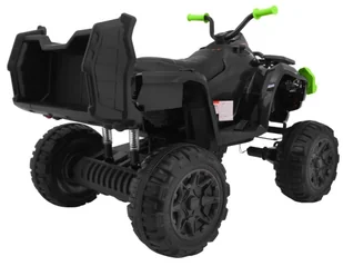 Quad XL ATV 2,4GHz na akumulator dla dzieci Czarno-Zielony + Pilot + Napęd 4x4 + Bagażnik + Wolny Start + EVA + Audio LED - Samochody i pojazdy dla dzieci - miniaturka - grafika 8